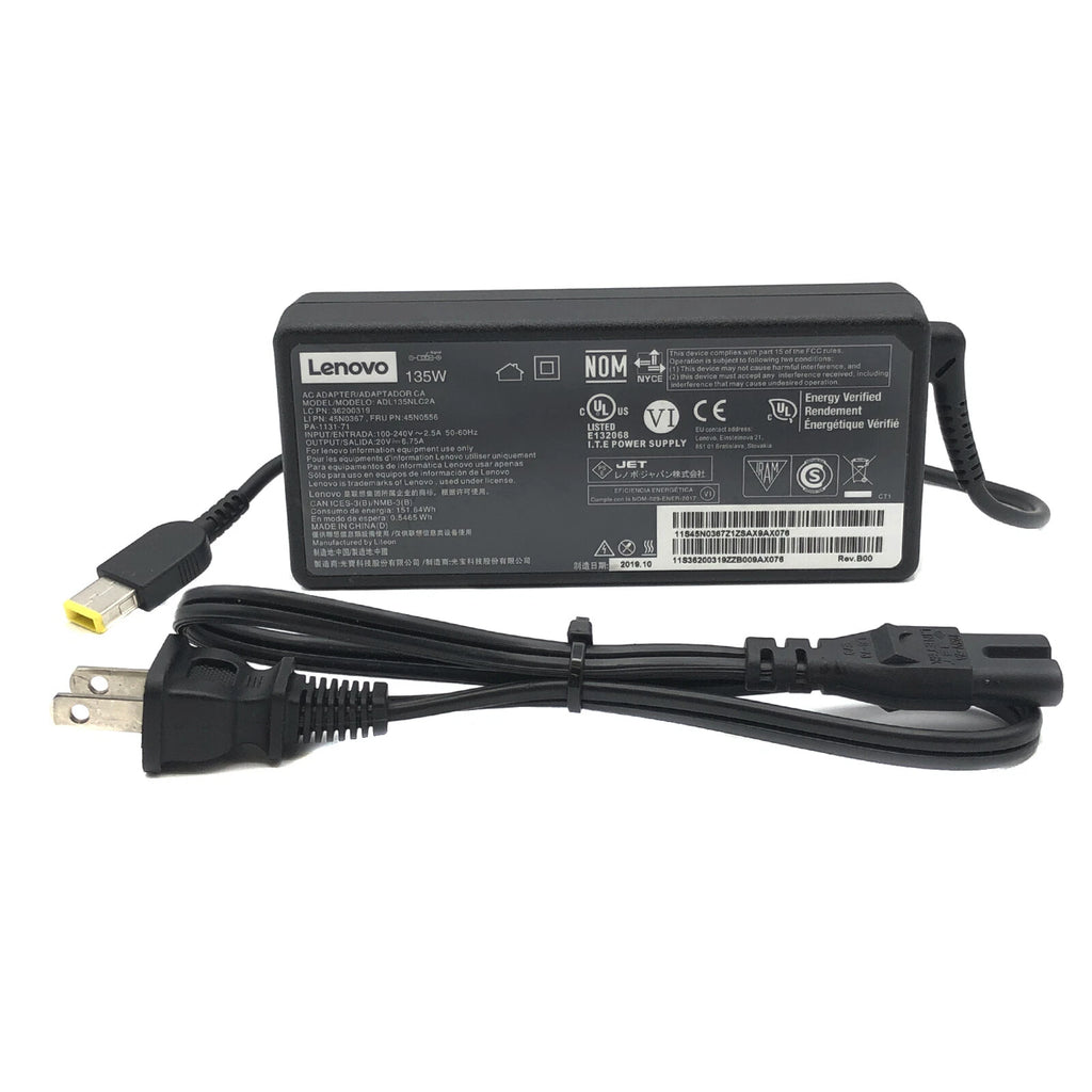 Open Box GENUINE Lenovo 135W Adapter for ThinkPad T440p T530 T540p W540 Charger
