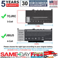 J60J5 7CJRC Battery For Dell Latitude E7270 E7470 7470 7270 MC34Y 51-BBSY PC