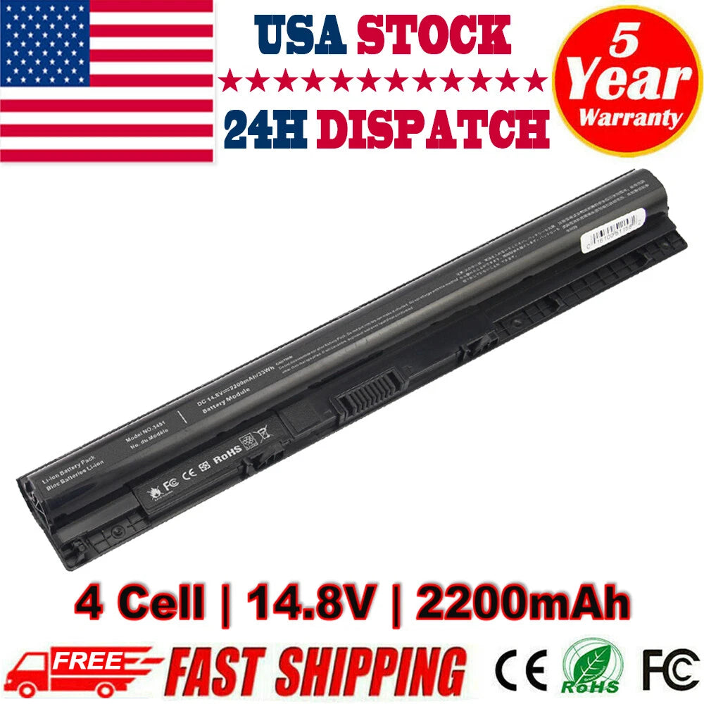 Battery for Dell Inspiron 15 5555 5558 5559 3552 14 3451 3452 3458 17 5755 5758