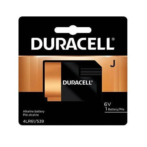 1 J Duracell 6V Battery (1412AP, 7K67, 4LR61, KJ, EN539, Electronic, Medical)