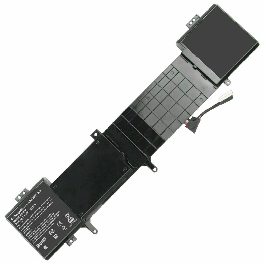 For Dell Alienware 17 R2 R3 14.8V 92Wh 8 Cell 17.3" Laptop Battery 6JHDV YKWXX F