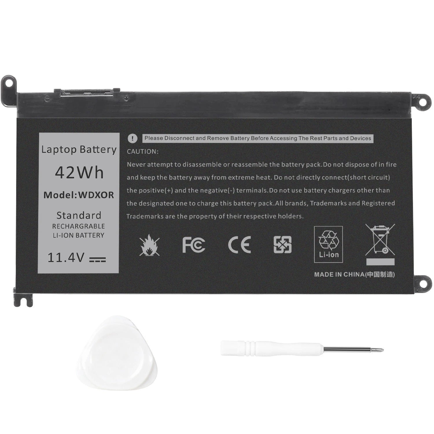 ?LOT 42Wh WDXOR WDX0R Battery For DELL Inspiron 5567 5568 5368 7368 7569 7579 US