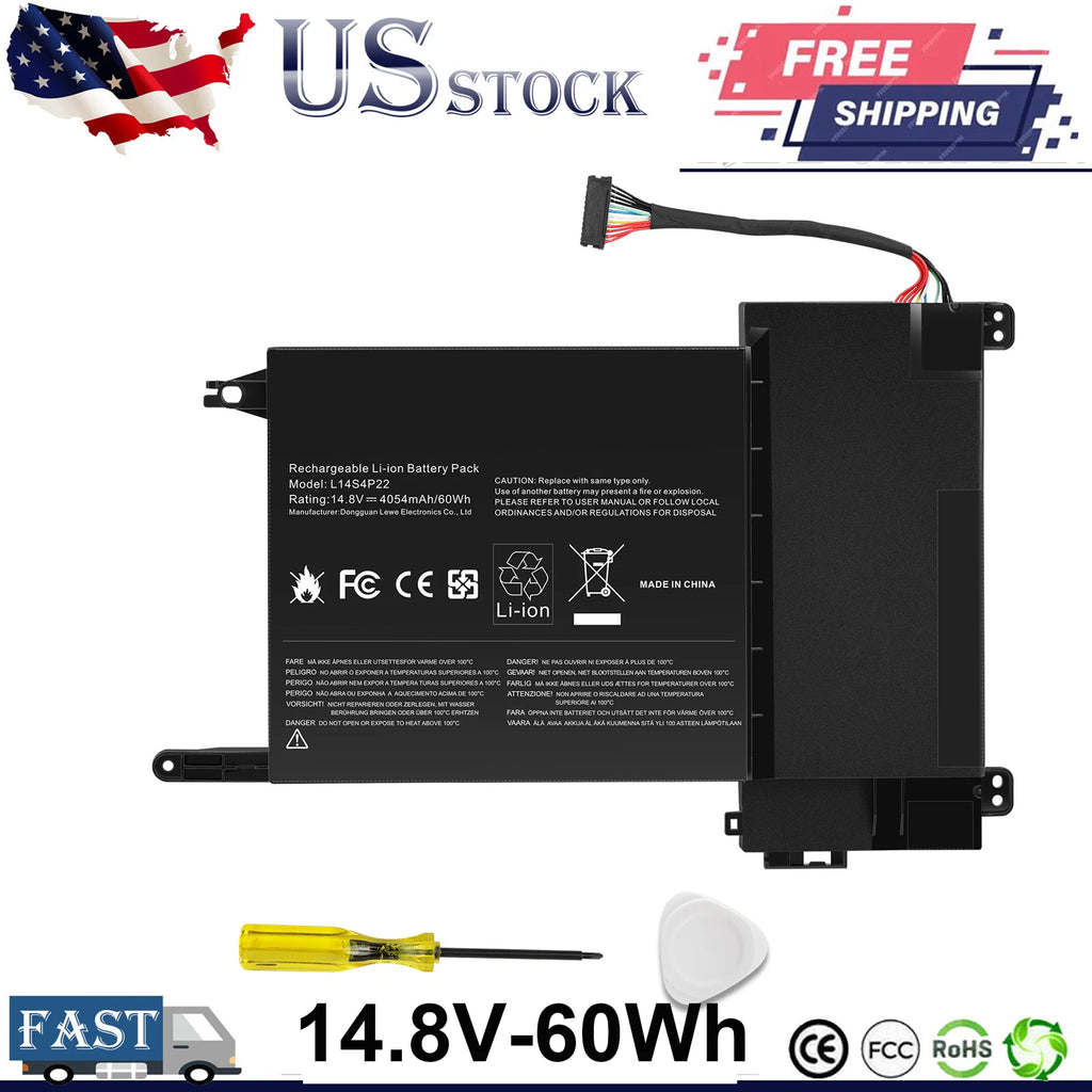 L14M4P23 L14S4P22 L14L4P23 Laptop Battery for Lenovo IdeaPad Y700 Y700-ISE Y701