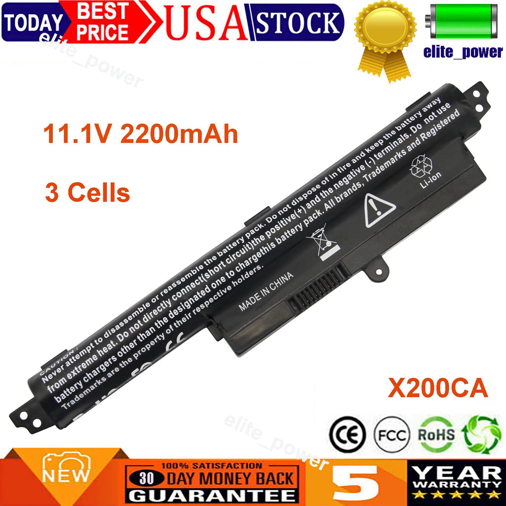 A31N1302 Battery For ASUS Vivobook X200CA X200M X200MA F200CA 11.6" Series NEW