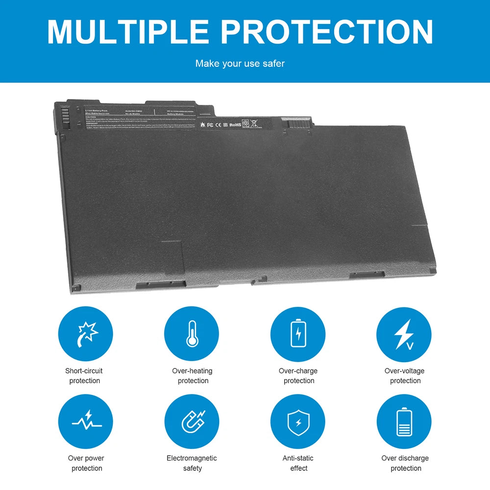 ??NEW CM03XL Battery For HP EliteBook 840 845 850 740 G1 G2 717376-001 4400mAh