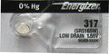 1 Energizer 317, SR516SW, SP317, V317, D317, 616, 280-58, SB-AR, S52, Battery