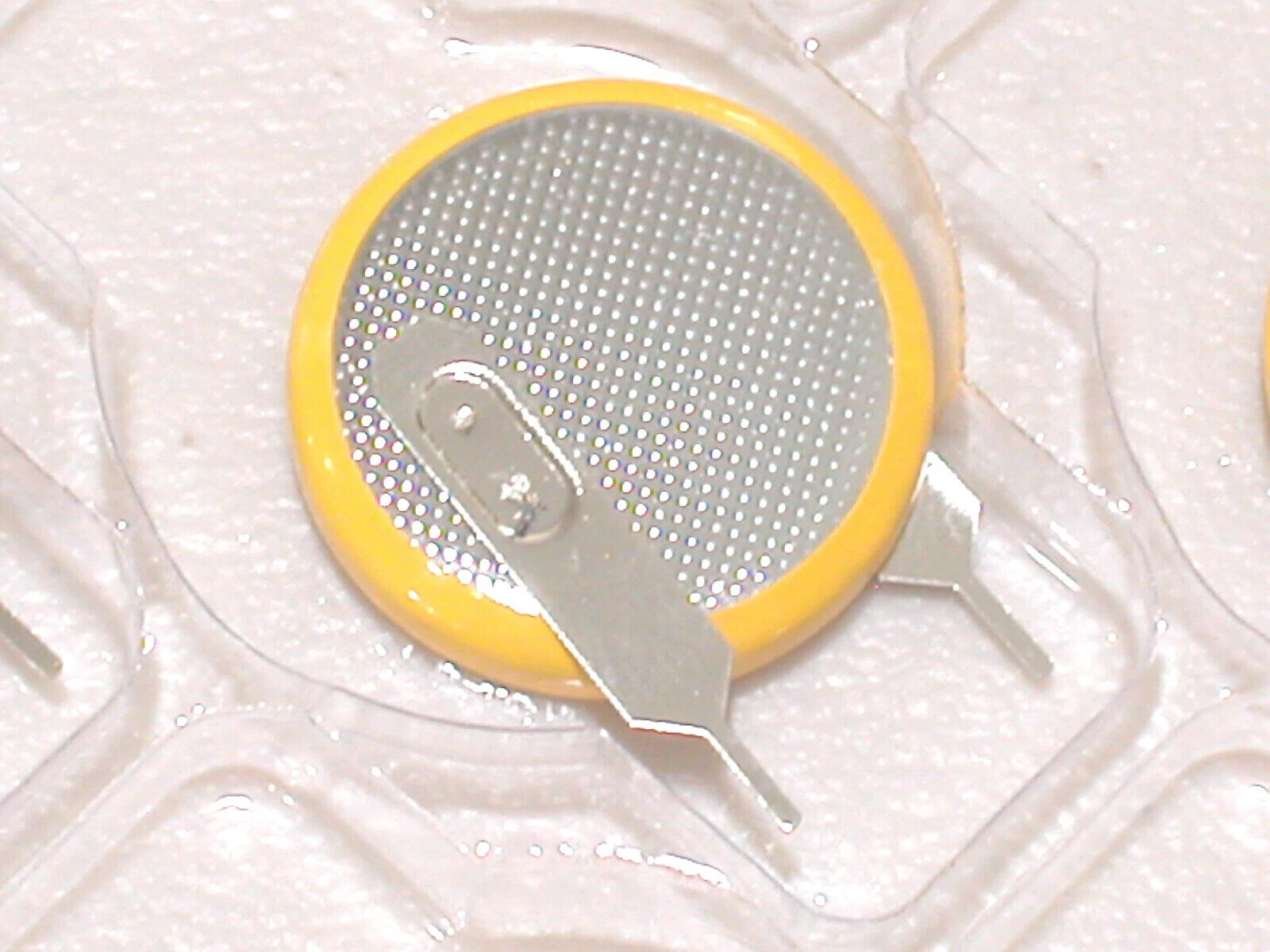 10 NEW CR2032 Lithium Battery CMOS with solder tabs 10mm tab spacing