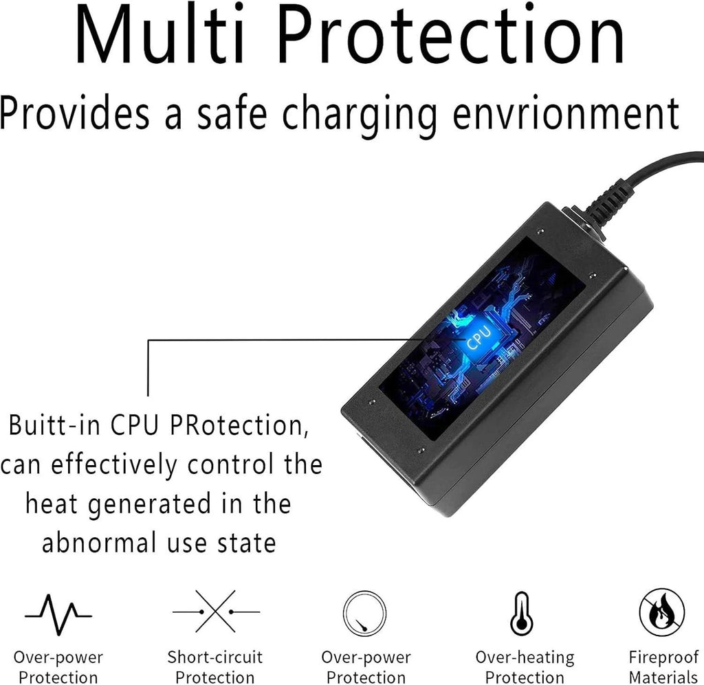 USB-C Type-C 45W Laptop Charger for HP Chromebook 14 X360 14-ca051wm 14-ca052wm