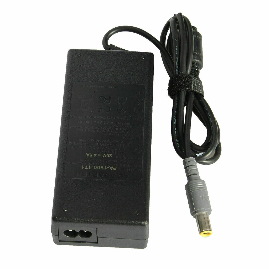 90W power charger AC Adapter for IBM Lenovo ThinkPad T400 T410 T60 R61 + cord US