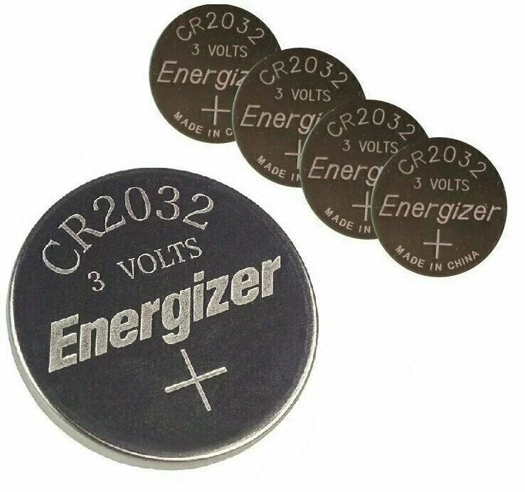 **FRESHLY NEW** 5x Energizer CR2032 Lithium Battery 3V Coin Cell Exp 2024