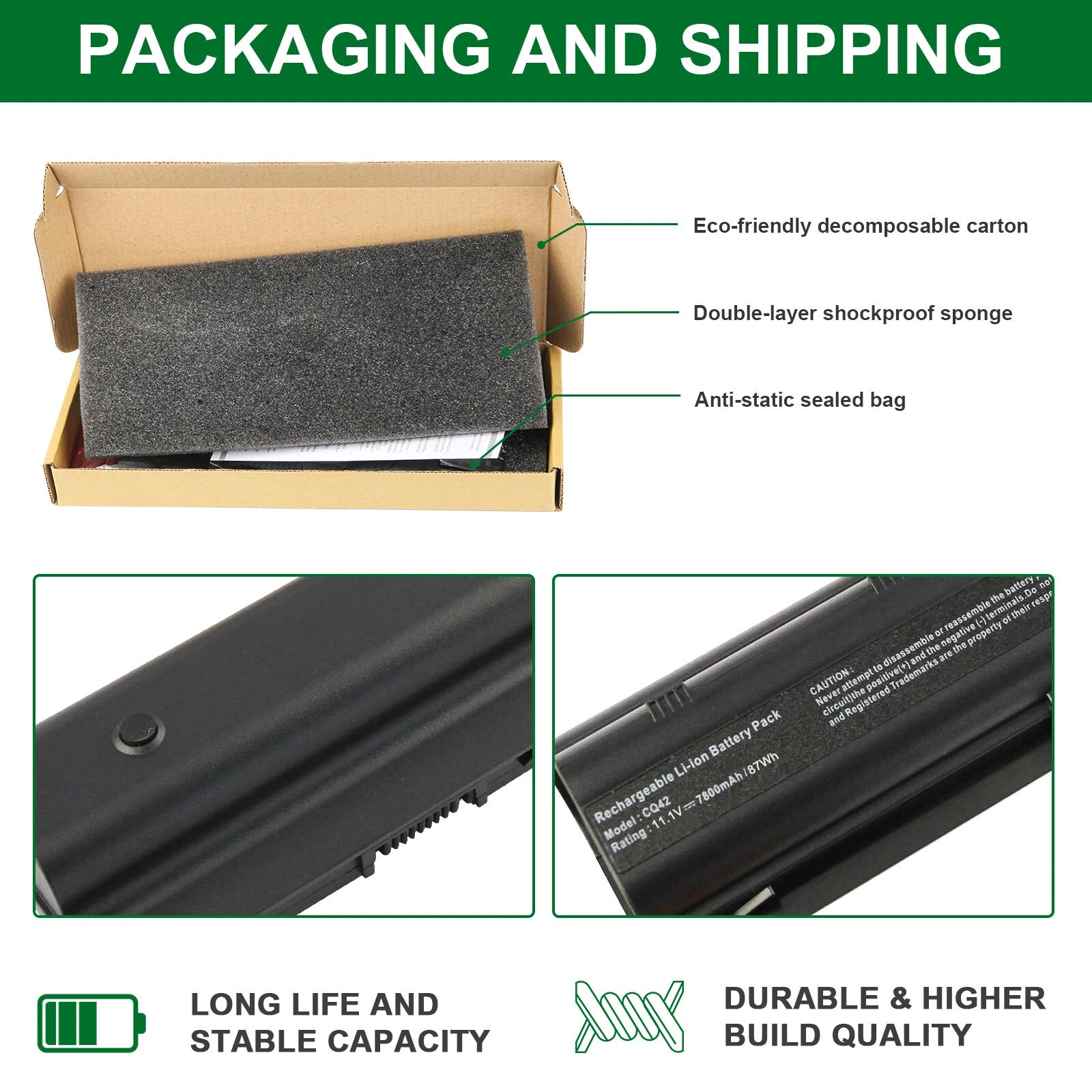 6/9Cells Battery for HP Pavilion 593553-001 MU06 MU09 G4 G6 G7 G62 CQ42 CQ56