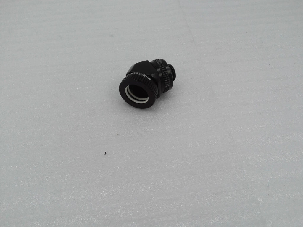 New Phanteks PH-RA45_BK16 16mm Hard Tube Rotary fitting 45 Degree G1/4-Black