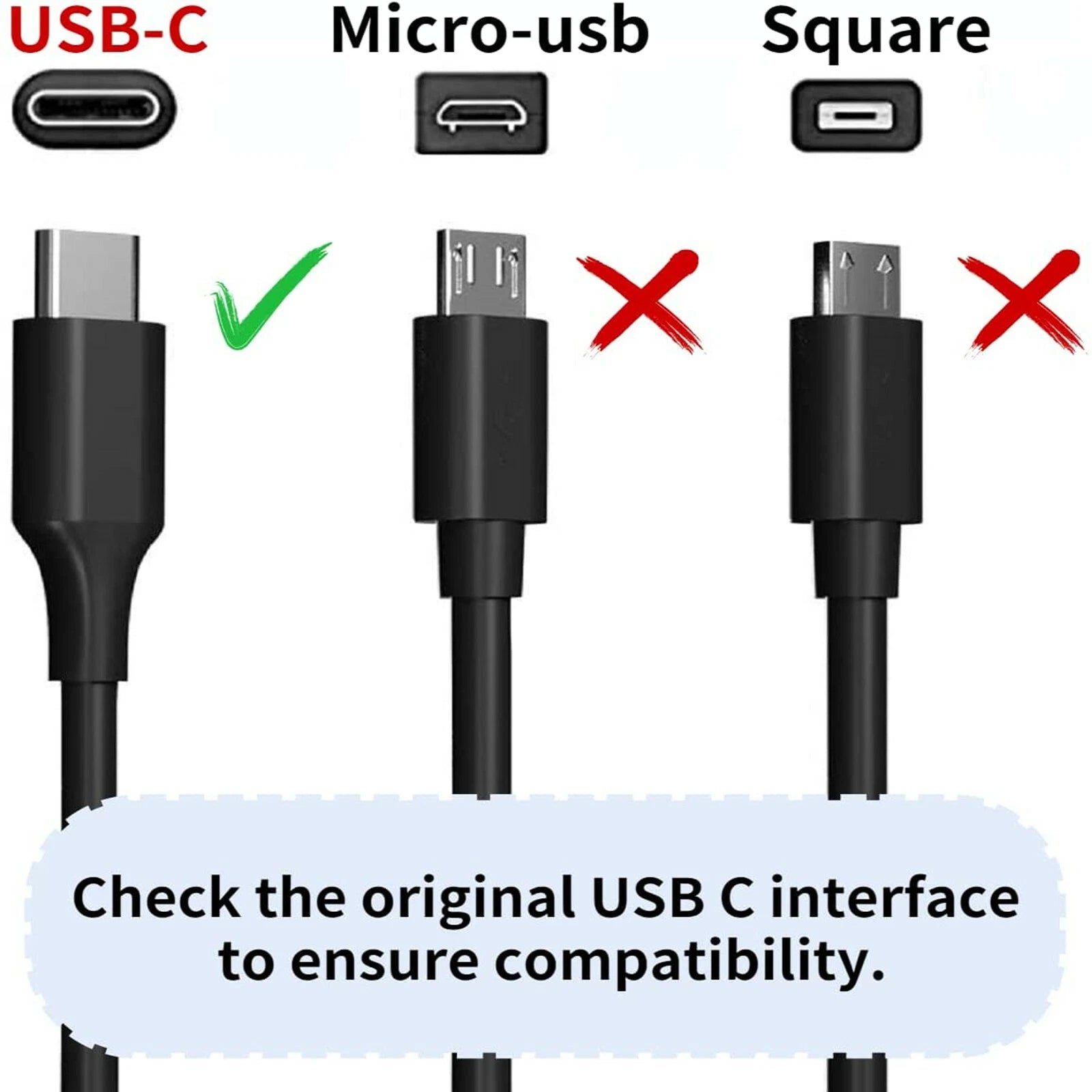 65W Type-C AC Adapter USB-C Charger For ASUS ZenBook/Chromebook/Transformer Book
