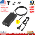 45W 65W 90W For HP Laptop Charger Power Adapter 7.4mm/5.0mm/4.5mm Barrel Tip Lot