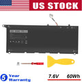 PW23Y Laptop Battery for Dell XPS 13 9360 2017 Series TP1GT 0TP1GT RNP72 0RNP72