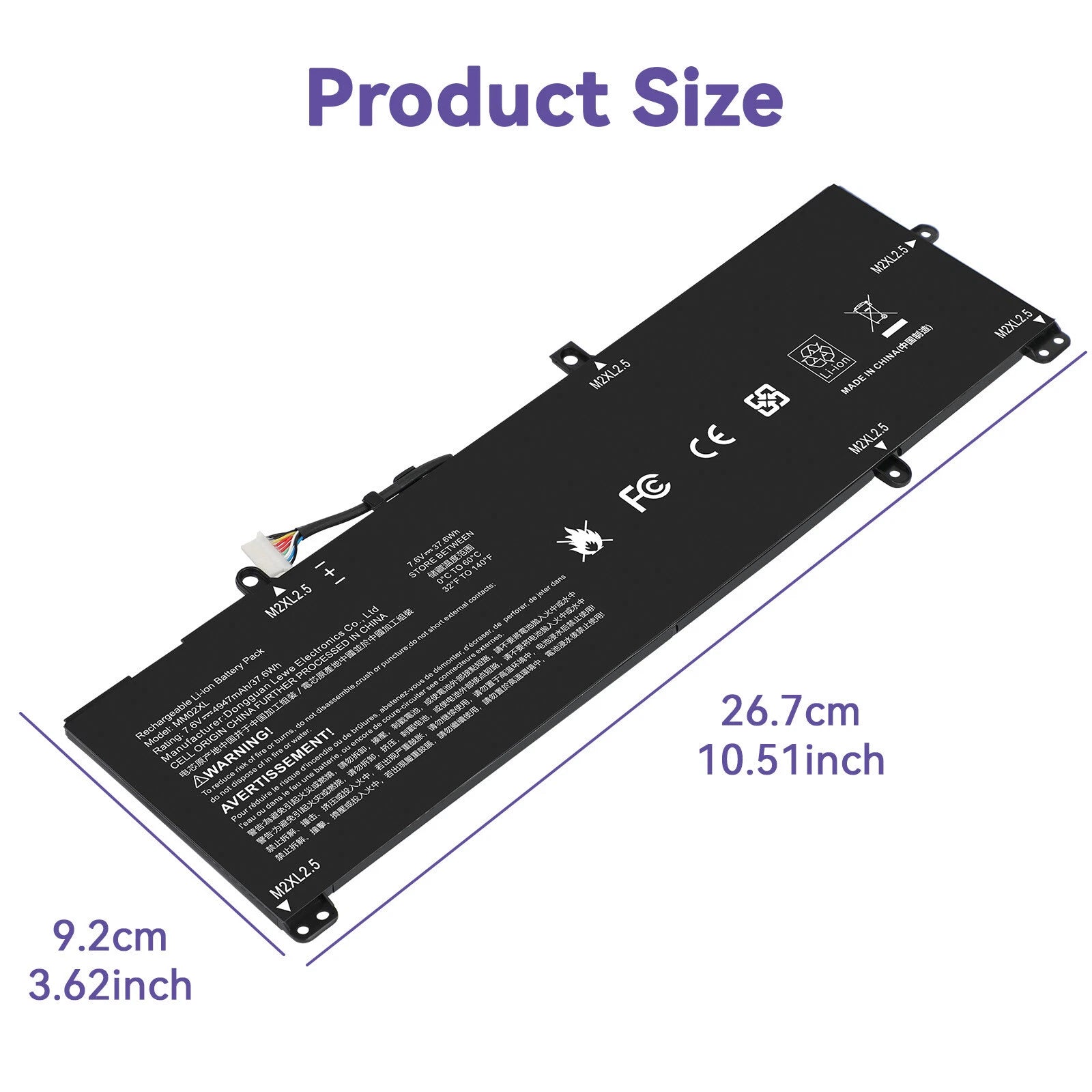 MM02XL Battery For HP Pavilion 13-AN L27868-2D1 L28076-005 HSTNN-DB8U HSTNN-IB8Q