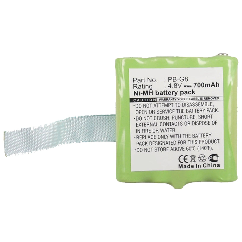 Two-Way Radio Battery Compatible With Midland G6 G8 M24 M48 M99 M99 Plus PB-G8
