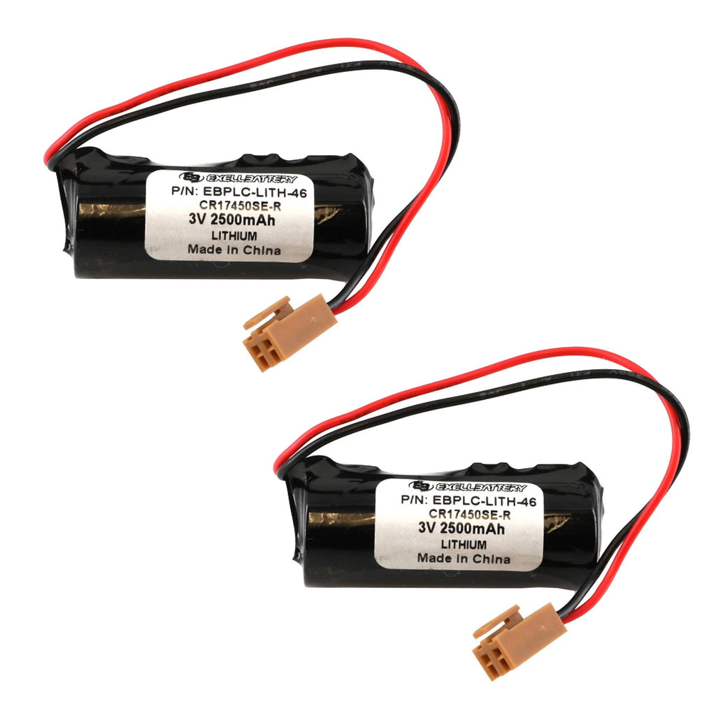 2x 3V PLC Computer Batteries for A55DELTA, LIT5110
