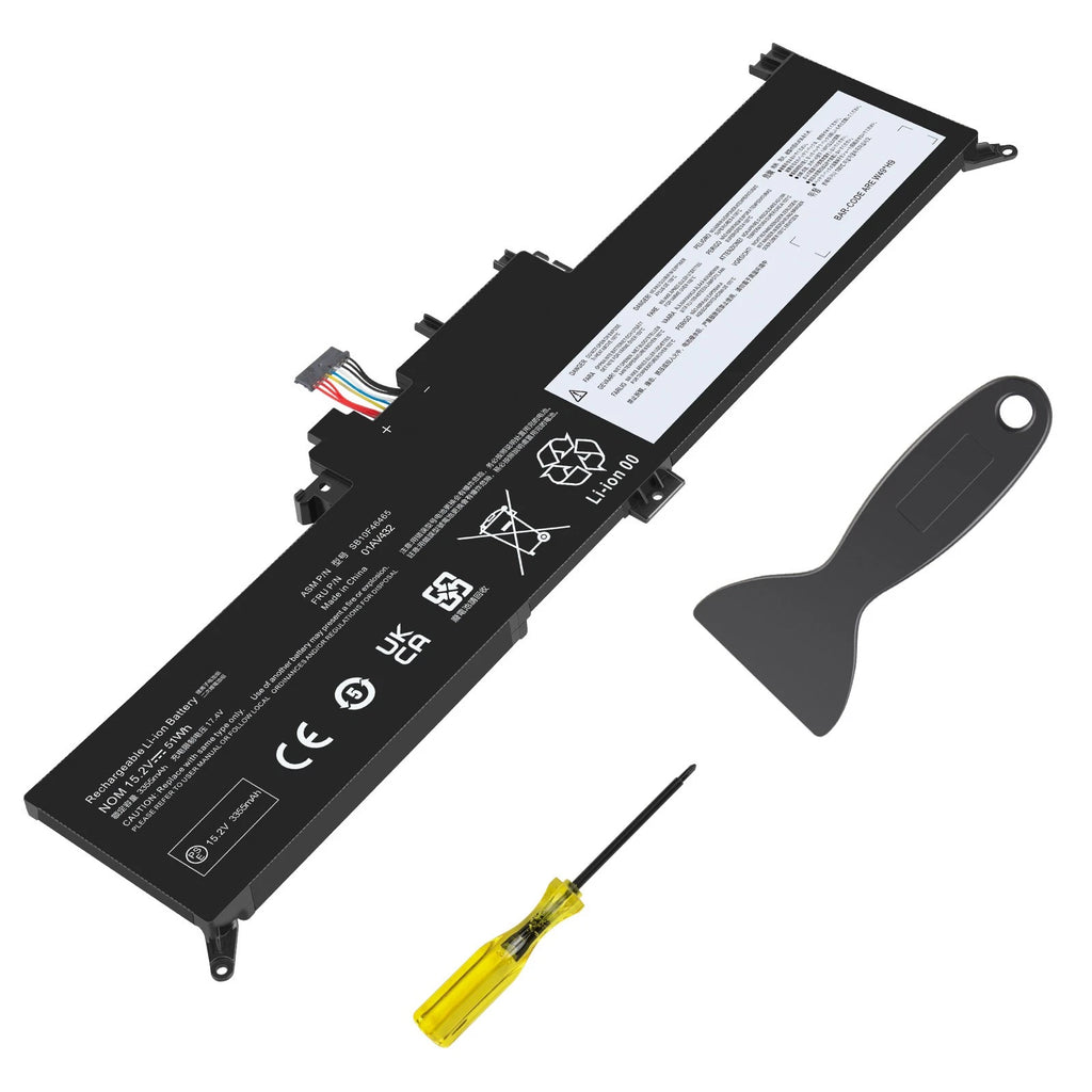 For Lenovo New Battery ThinkPad Yoga 12 X260 370 X380 00HW027 01AV432 15.2V 51Wh