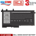 Battery 3DDDG for Dell Latitude 15 3520 3530 E5280 E5480 E5580 E5590 O3VC9Y