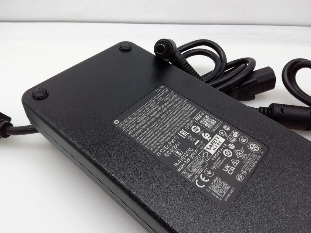New Genuine HP 230W 19.5V 11.8A HSTNN-DA25 AC Adapter W/ Cord 7.5 X 5.0mm Slim