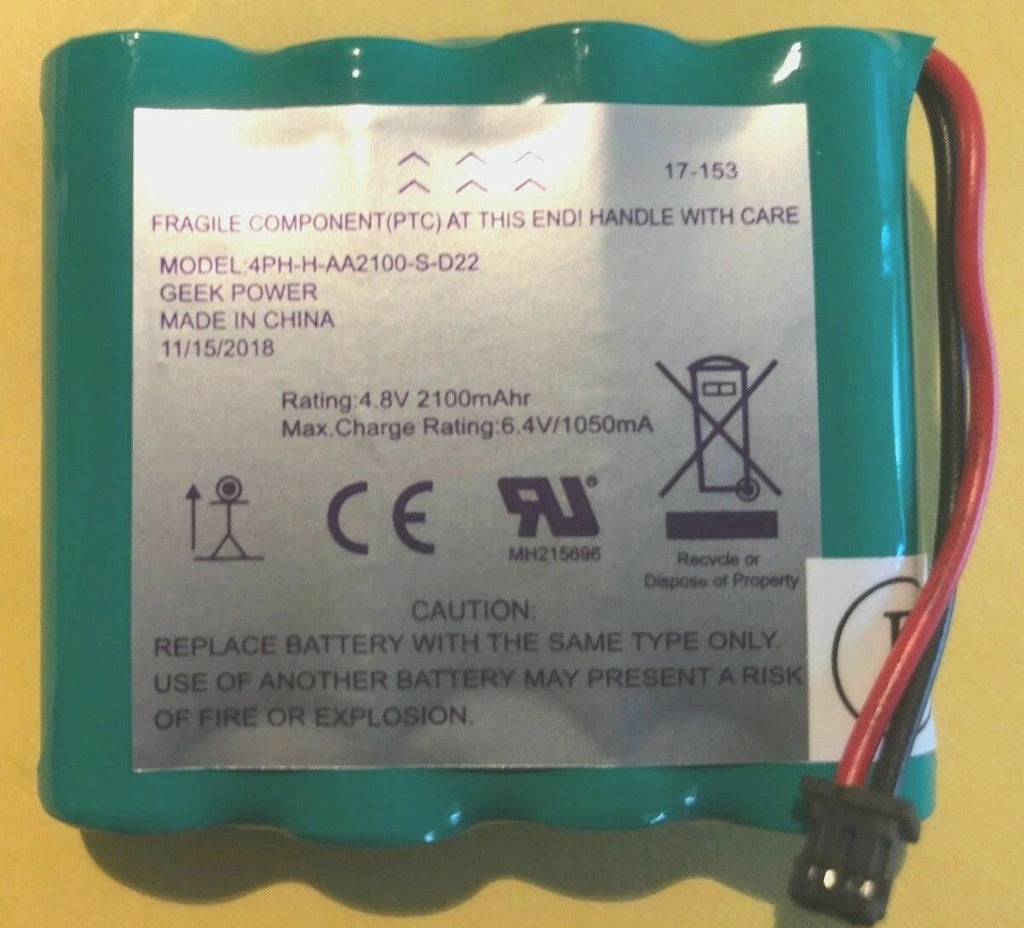 Brand New DSC BATT2148V 4PH-H-AA2100-S-D22 Back Up Battery For WS4920HE WTK5504