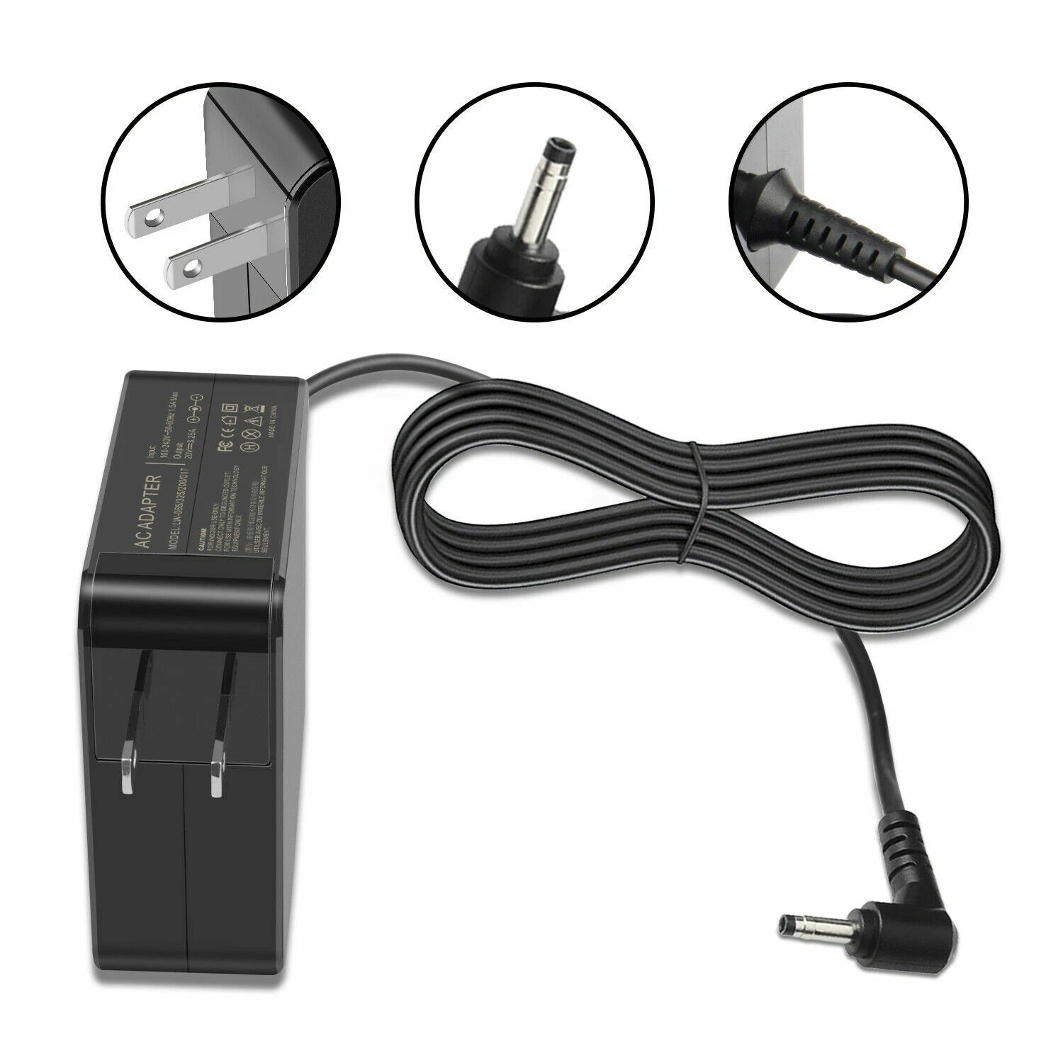 65W AC Adapter Power Charger for Lenovo IdeaPad Flex 5 Series Flex 5-1470 5-1570
