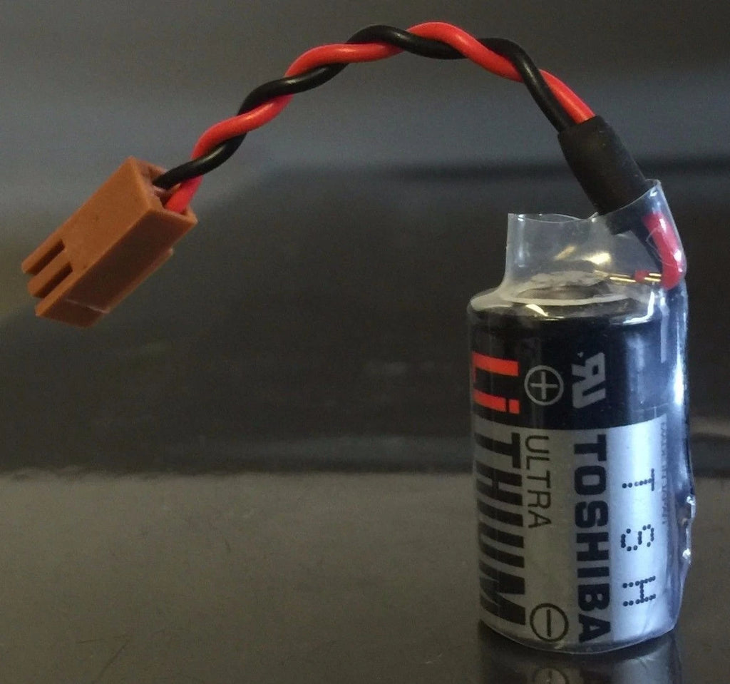 Brand New CPM2A-BAT01 Toshiba ER3V Battery for PLC CPU Module with plug
