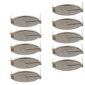 10x CR2016FH1-MFR 3V Lithium Coin Battery 2-PIN HORZ for PC System Power