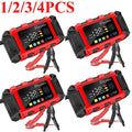 1-4X 12V Smart Car Battery Charger Automatic Lifepo4 Repair Maintainer Trickle