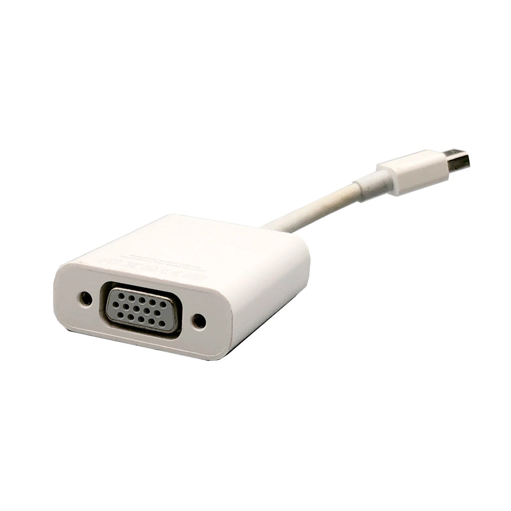 NEW Apple A1307 Mini DisplayPort Thunderbolt 2 to VGA Cable Adapter White