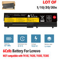 ?LOT 1-30x Battery For Lenovo ThinkPad T430 T420 W530 T530 L530 0A36303 57Wh 70+