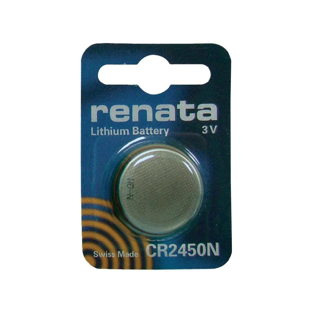 CR2450N CR 2450 3V Renata Lithium Battery 5 Pk