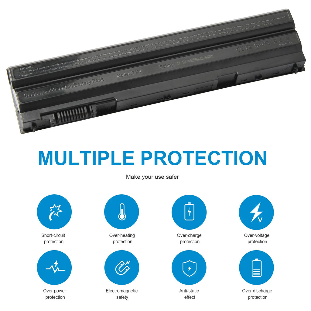 ?E6420 Battery For Dell Latitude E6430 E6440 E5430 E5520 E5530 E6520 E6540 T54FJ