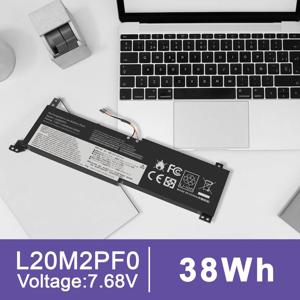 L20L3PF0 Battery L20C3PF0 L20M3PF0 For Lenovo IdeaPad 3 14ITL6 15ITL6 44Wh