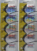 Maxell 317 SR516SW 1.55v Silver Oxide Battery 10 Pk