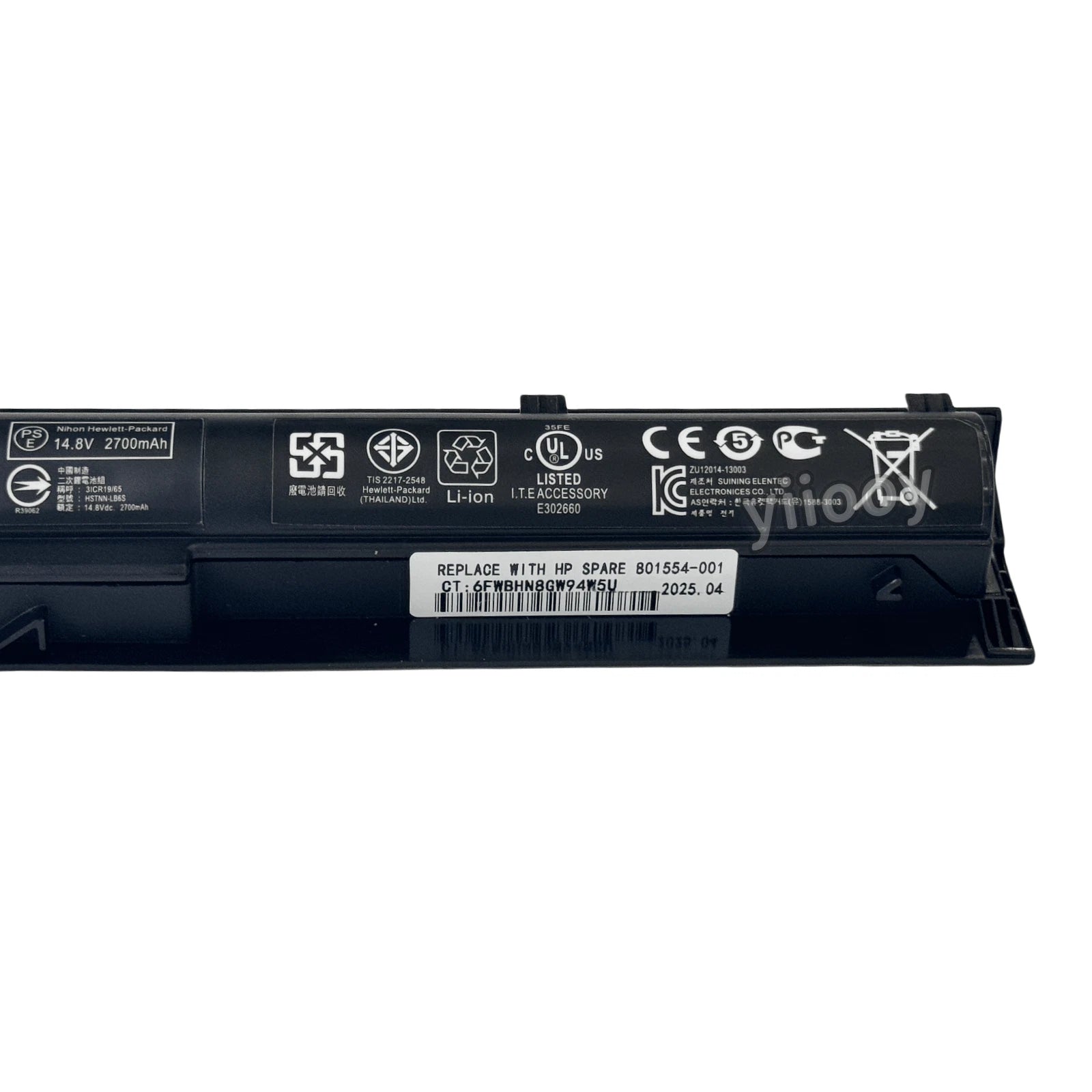 New Genuine OEM KI04 K104 Battery for HP Pavilion 14 15 17 800009-421 800049-001