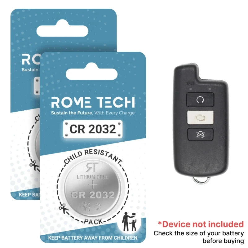 Key Fob Battery Replacement fo Toyota Highlander 2020 2019 - 2007 1 or 2 Pack