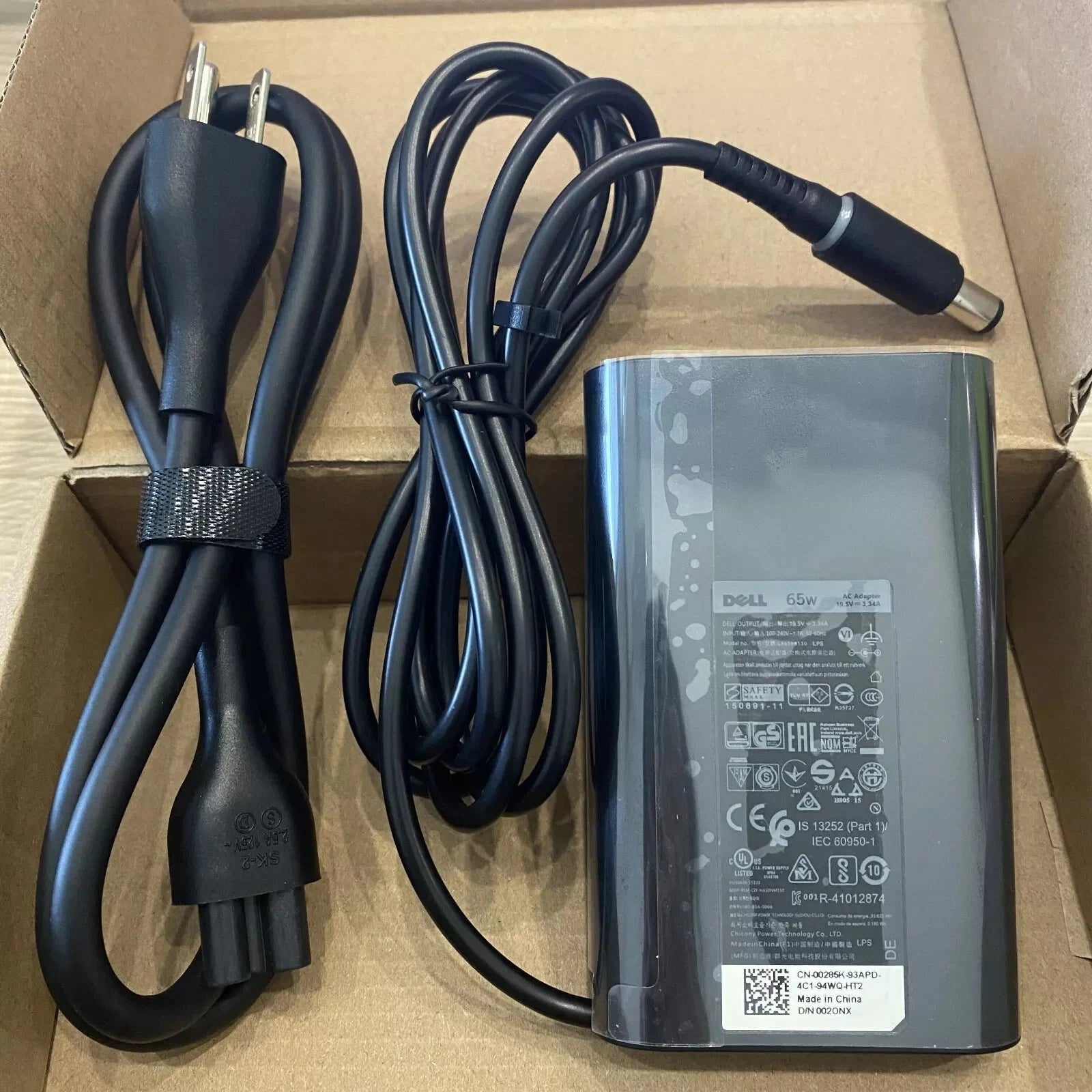 Genuine 65W AC Adapter Charger for Dell Latitude LA65NM130 06TFFF 06TM1C 1X917