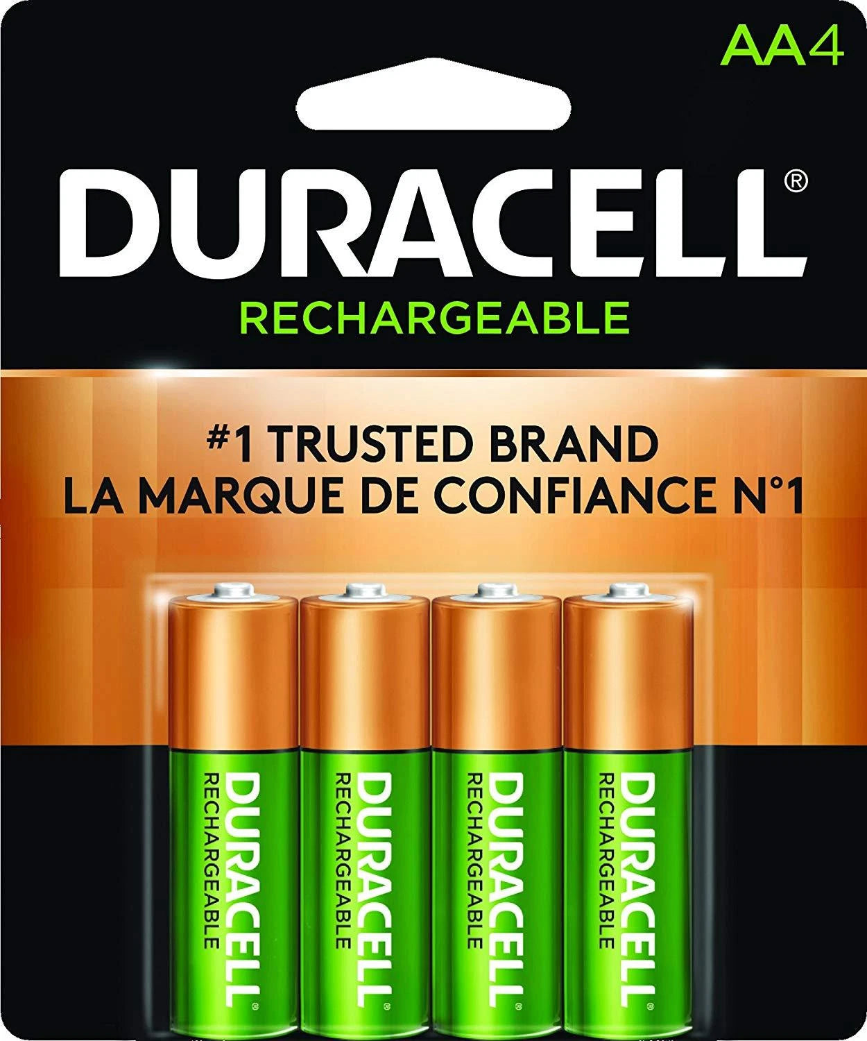 Duracell Precharged NiMH AA Batteries, 4-pack