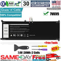 ?Laptop Battery 7VKV9 For Dell XPS 12 9250 Latitude 12 7275 Notebook 9TV5X 30Wh