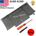 New Battery for Apple MacBook Air 13" Inch A1405 A1377 A1496 A1369 A1466