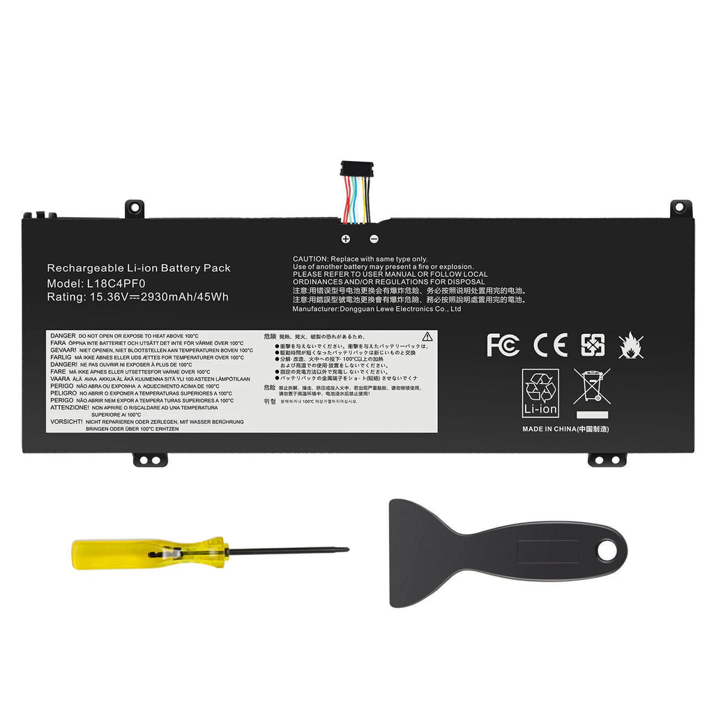 ?L18M4PF0 L18C4PF0 L18D4PF0 Battery For Lenovo ThinkBook 13s-IWL 13s-IML 14s-IWL