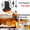 ??Pet Dog House Heater Outdoor with Thermostat,300~600W Pet House Heater 86sq ft