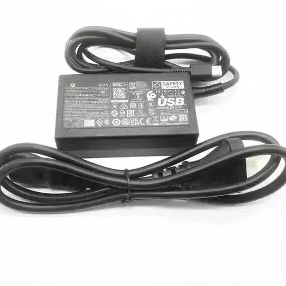 Genuine 65W USB-C Charger for HP EliteBook x360 L65505-003 L67440-001 TPN-DA20