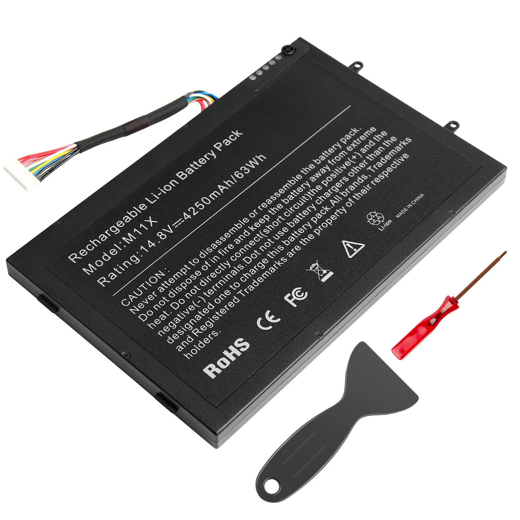 ?Battery for DELL Alienware M11x M14x R1 R2 R3 PT6V8 8P6X6 T7YJR P06T O8P6X6 New