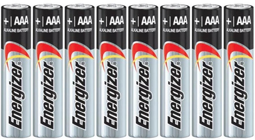 8 Energizer Max E92 AAA LR03 AM4 1.5V Alkaline Battery Bulk Made in USA