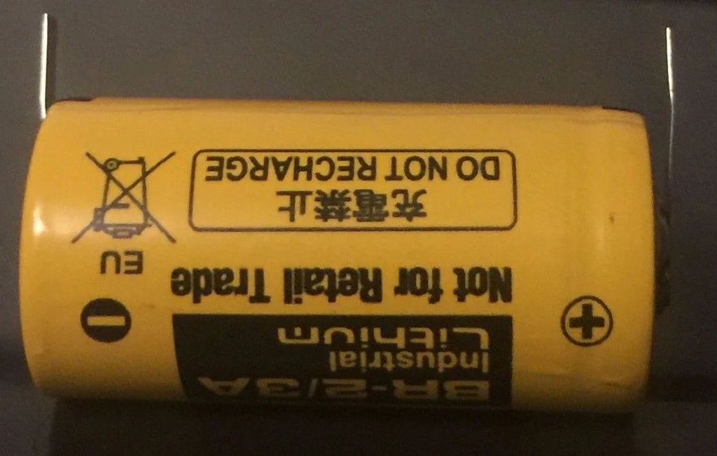 Brand New Panasonic BR-2/3A 3V Lithium Battery with Tabs