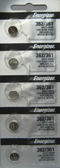 10 Energizer Silver Oxide SR721SW SR721W SR721 1.55V Battery