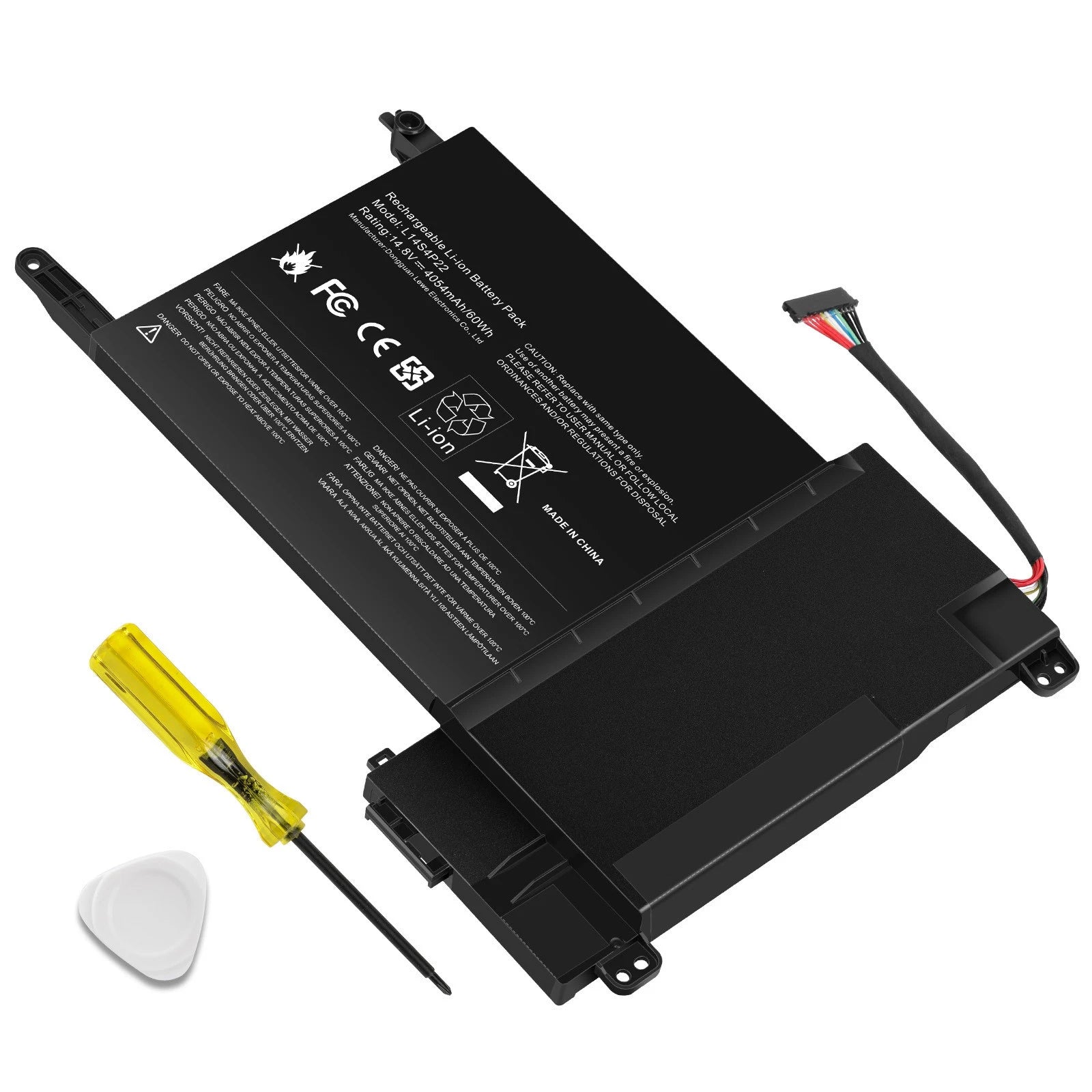 New L14M4P23 L14S4P22 60Wh Battery for Lenovo IdeaPad Y701 Y700-14ISK Y700-15ISK